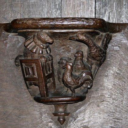 The fox preaching to the hen house