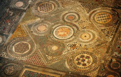 Cosmati Pavement from the floor of Westminster Abbey in London